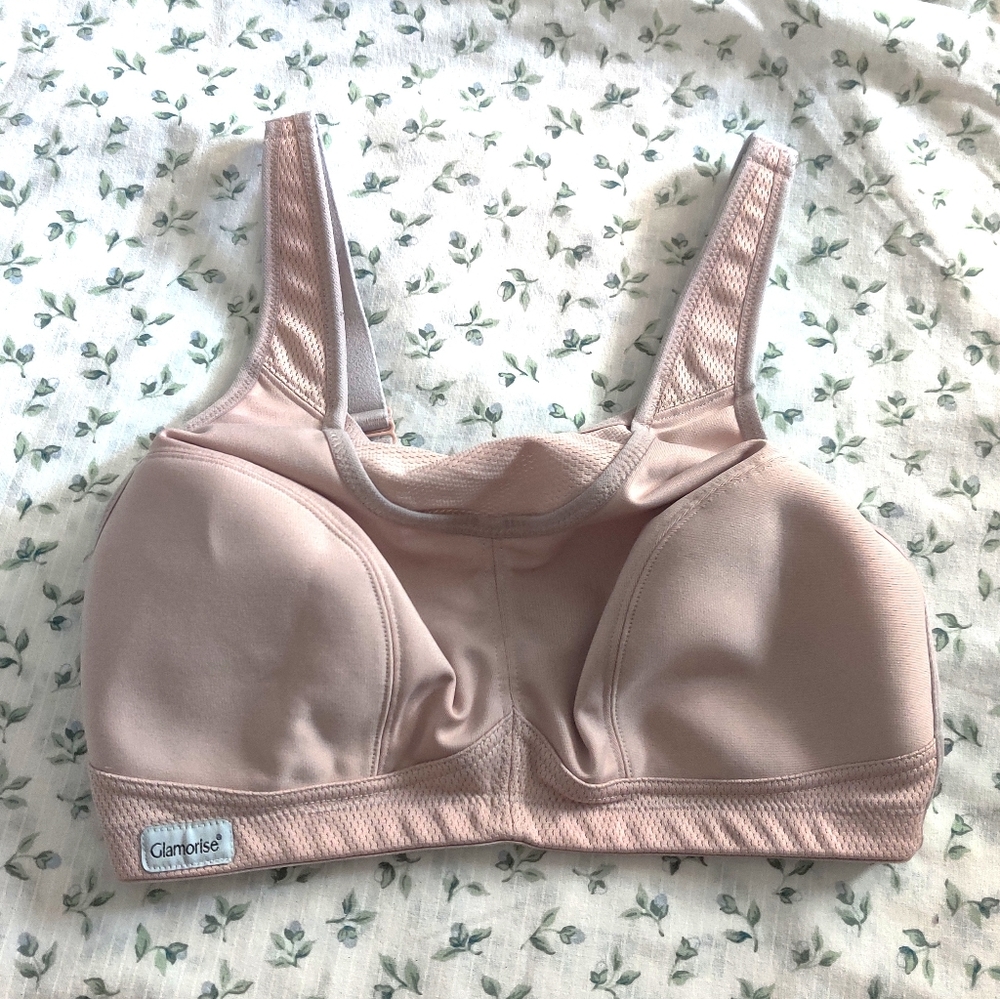 Glamorise 34D Nude Rose Bra